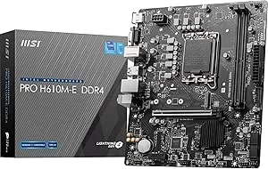 MSI PRO H610M-E DDR4
