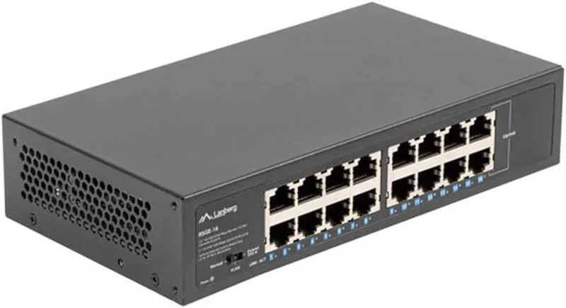 LANBERG Switch 16 GIGABIT ETHERNET Rack