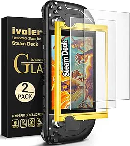ivoler 2-pack anti-bländning etsat skärmskydd för ångdäck