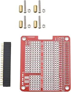 TECKEEN 1 st 40-stifts GPIO förlängningskort gör-det-själv Proto hattskydd