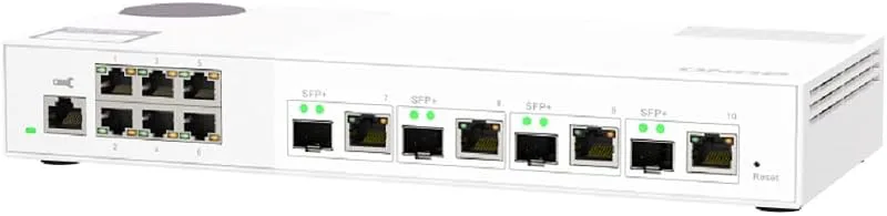 QNAP QSW-M2106-4C 6p 2.5Gbps 4p 10Gbps SFP+