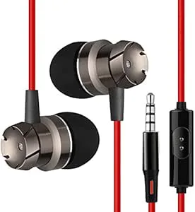Ziyan In-ear hörlurar mikrofon öronproppar headset för