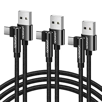 aceyoon USB C-kabel vinkel