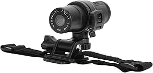 Mini Sports DV-kamera 12MP WiFi IP66 Vattentät 1600mAh Typ C 120 Wide Degree Outdoor Sports Hjälmkamera för Motorcykelcykel (Guld)