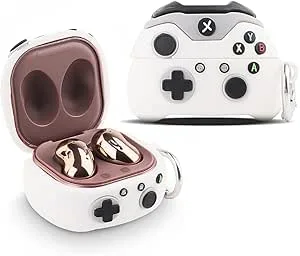 Silikonfodral med nyckelring för Samsung Galaxy Buds Pro-serien (2022, 2021)