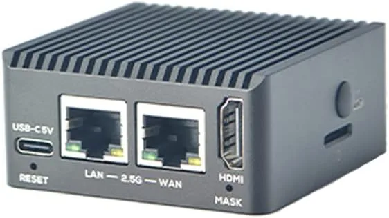 WayPonDEV Nanopi R5C Trådlös Mini WiFi-Router