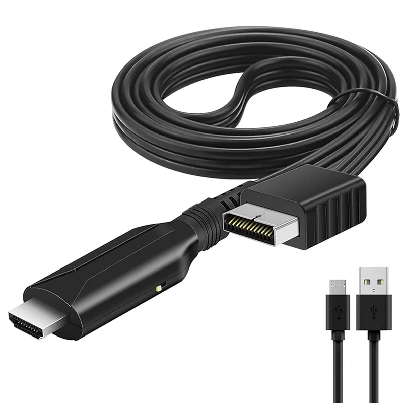PS2 Till HDMI-adapterkabel