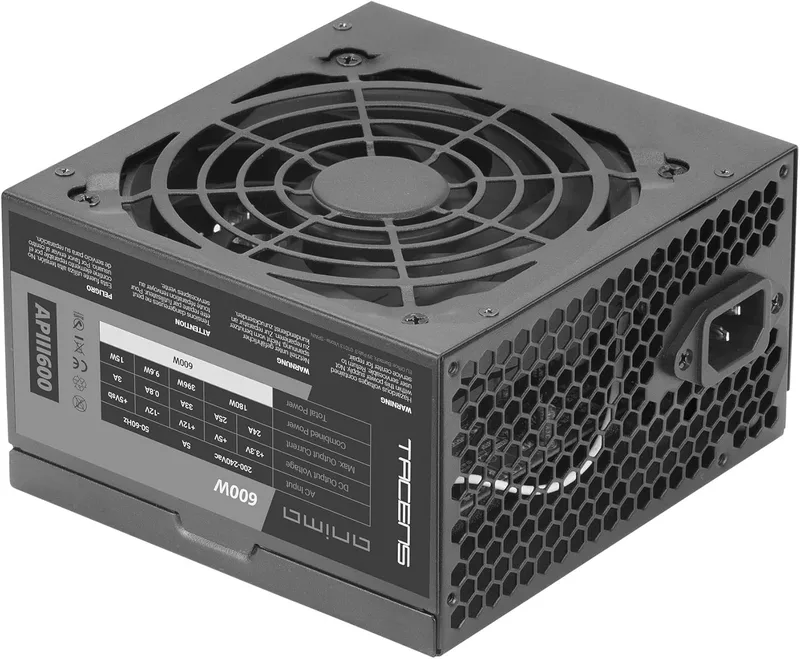 Tacens Anima APIII600 PC-nätaggregat ATX 600W