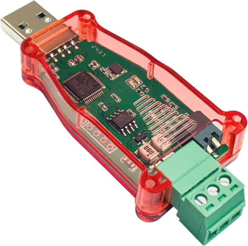 DSD TECH USB till CAN-bussadapter baserad på öppen hårdvara kan användas