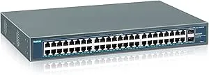 YuanLey 48 Port Gigabit PoE-omkopplare