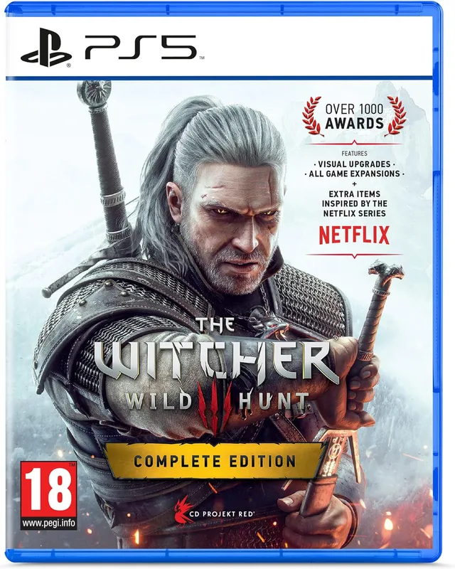 NAMCO - CD Projekt Red - The Witcher 3 Wild Hunt - Komplett upplaga, Playstation 5 [engelsk utgåva]