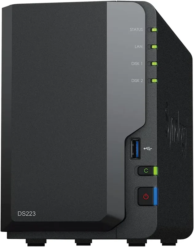 Synology 2-Bay NAS DS223 (diskfri)