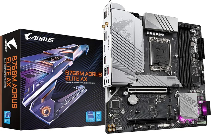 Gigabyte MB GBT Intel 1700 B760M AORUS ELITE AX