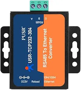 PUSR TCP232-304 RS485 till TCP/IP Serie Anordning Server Stödja