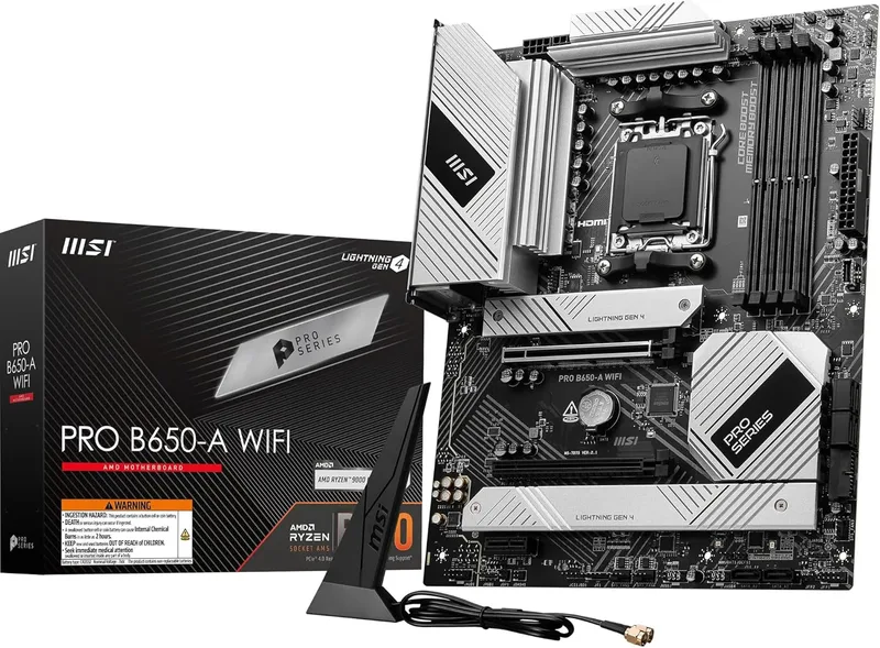 MSI PRO B650-A WiFi Motherboard, ATX