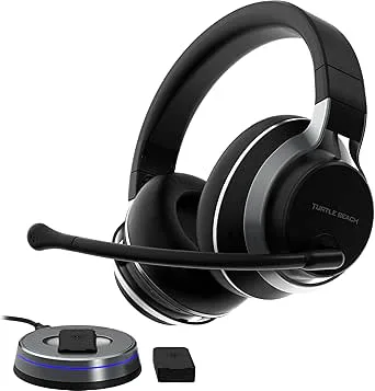 Turtle Beach Stealth Pro Multiplatform trådlös Aktiv Brusreducerande 24 Timmars Batteri Bluetooth Spelheadset
