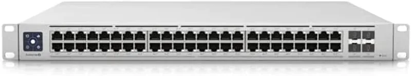 Ubiquiti Enterprise 48-Port PoE Plus 48 x 2,5 GbE-portar hanterat lager 3 omkopplare