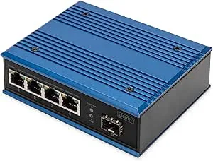 DIGITUS Nätverksswitch 5-Port Gigabit Ethernet