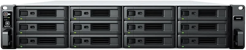 Synology SA SA6400 serveur de stockage NAS Rack (2 U) Ethernet/LAN Noir 7272