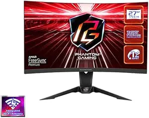 Asrock PG27Q15R2A 27" böjd spelövervakare PG27F15RS1A