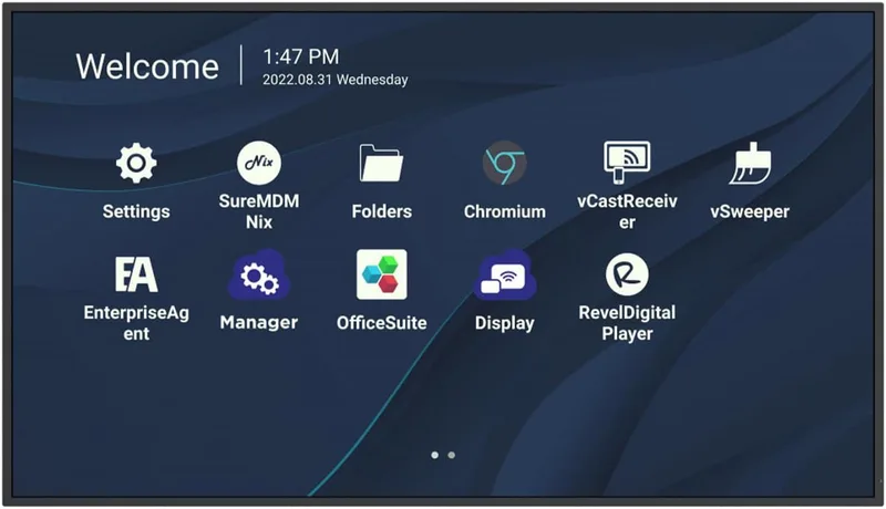 VIEWSONIC - LFD 75-tums LED kommersiell display 3840X2160 450 NITS 1200:1 HDM