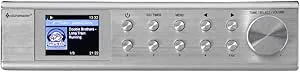 Soundmaster Radio FM DSB+ Internet Upphängningsbar IR1500SI Silver