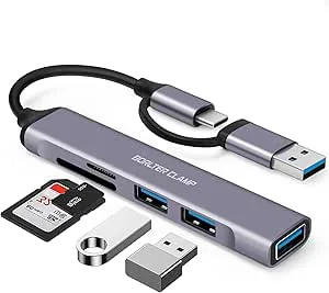 BORLTER CLAMP USB C-hubb