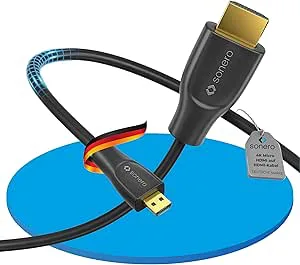 Sonero ® Premium High Speed Micro-HDMI till 4K HDMI-kabel