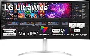 LG 5K UltraWide böjd skärm