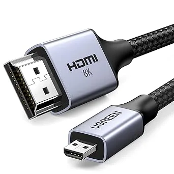 UGREEN Micro HDMI till HDMI 2.1 Kabel