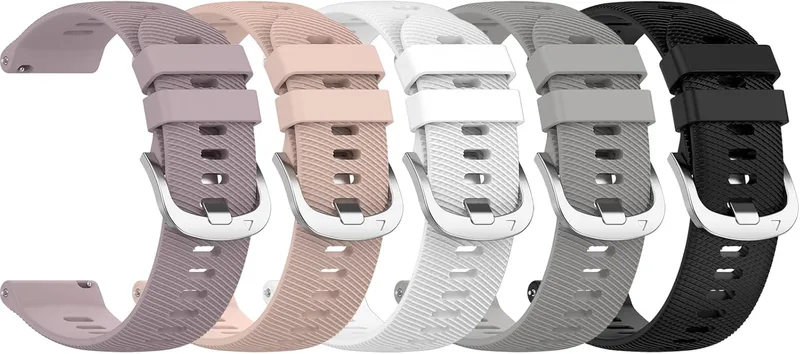 Klockarmband kompatibla med Garmin Forerunner 265S/255S/255S musik ersättningsarmband armband för Garmin Vivoactive 4S/V
