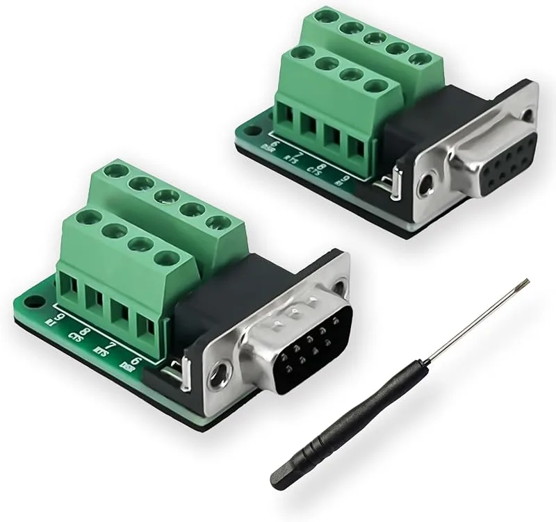 DB9 adapter RS-232 serie
