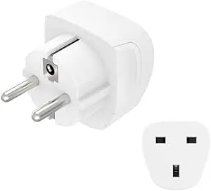 Hama Reseadapter typ G, 3-polig (engelsk kontakt till Europa