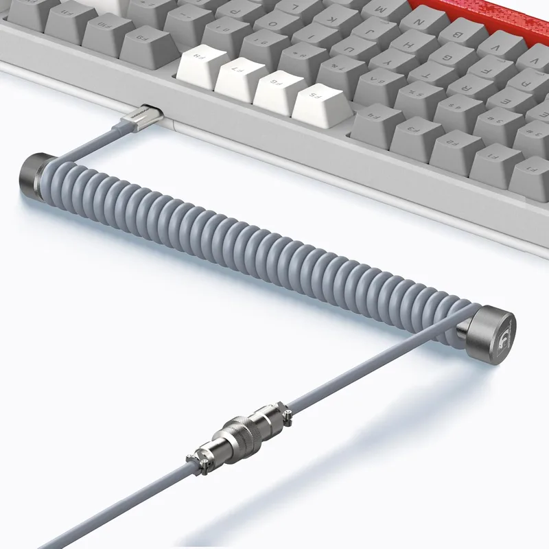 MAMBASNAKE Custom Coiled Keyboard Cable