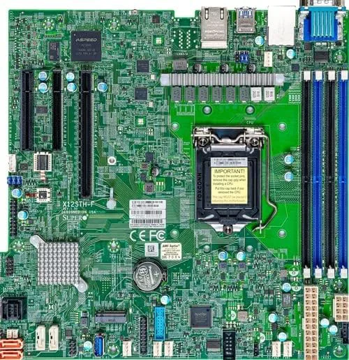 SUPERMICRO MBD-X12STH-F-B Micro-ATX server moderkort