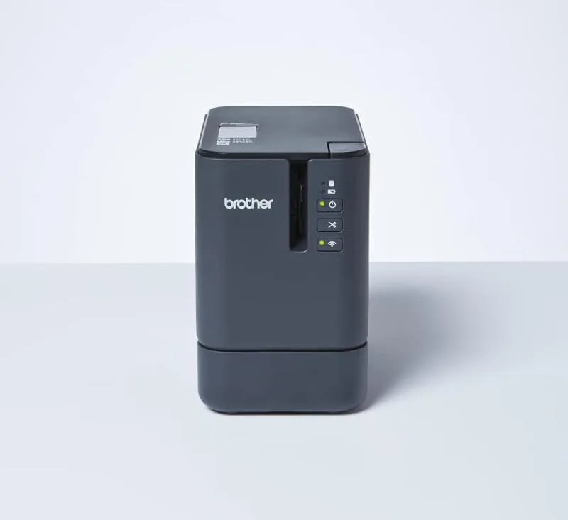 Brother PT-P900WC Professionell stationär märkningsmaskin som kan anslutas till PC, med inbyggd Wi Fi