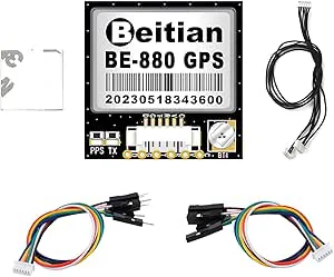 Geekstory BE-880 GPS-mottagarmodul med blixt HMC5883L kompass