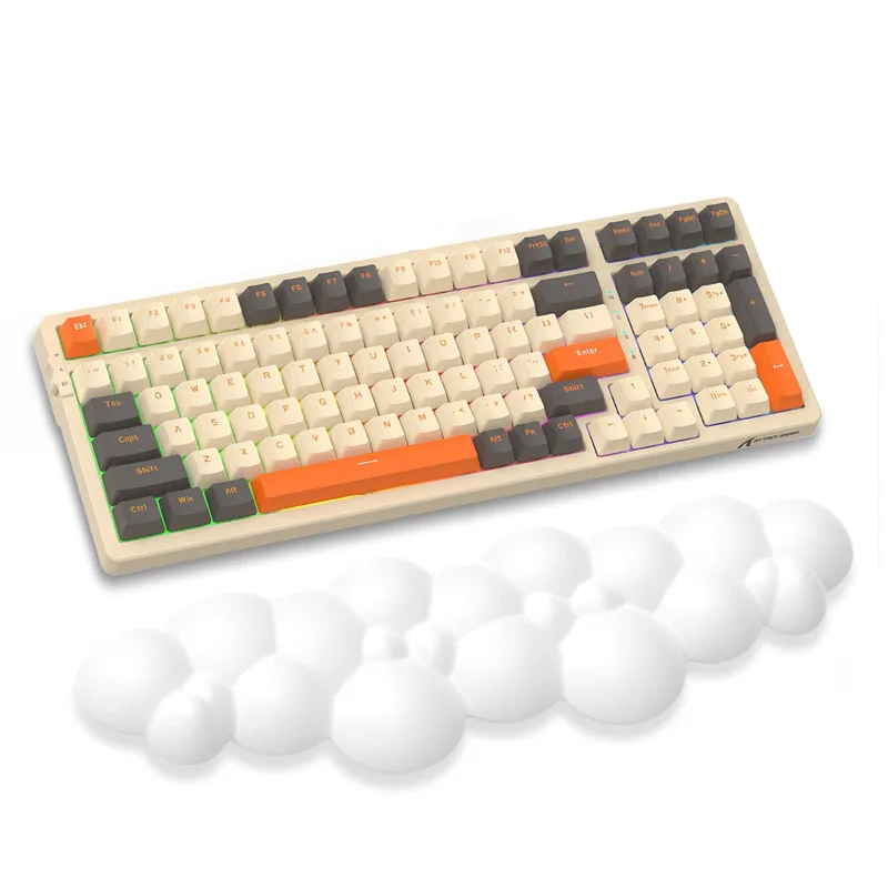Attack Shark K98 trådlöst mekaniskt speltangentbord, hot swap