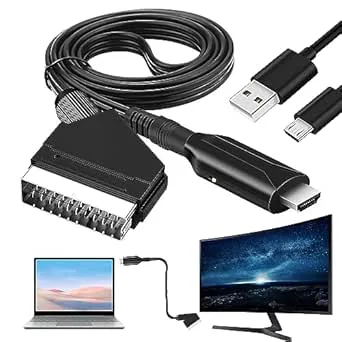 SCART till HDMI-adapter
