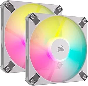 Corsair AF120 RGB SLIM, 120mm PWM Fluiddynamiskt Lagerfläktkit