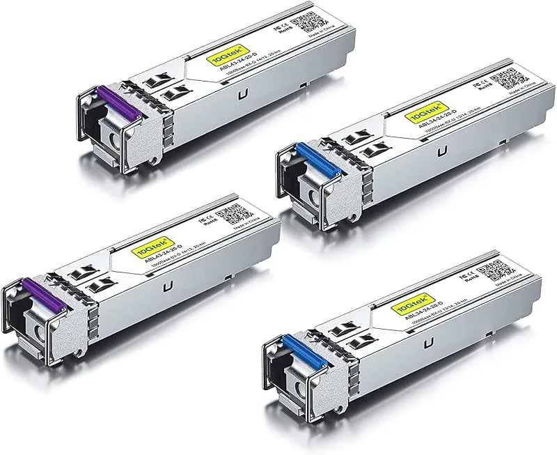 10Gtek 2 x Par av 1,25 G SFP Bidi Transceiver