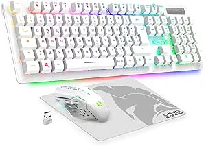 EMPIRE GAMING Armor RF800 Qwerty trådlöst tangentbord och muspaket