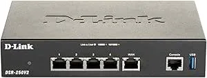 D-Link DSR-250V2 VPN Service-Router