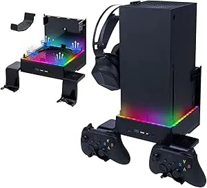 Mcbazel Xbox Series X Väggmonteringssatser med kylfläkt