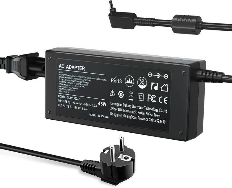 Laddare 45W för Acer Swift 3 SF314-51 SF314-52 SF314-42 SF314-54 SF314-57 SF315-51 SF315-52 SF315-42 Acer Chromebook 13