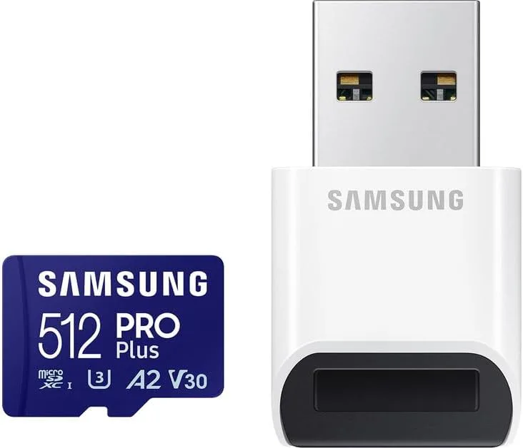 Samsung PRO Plus microSD-kort USB-kortläsare