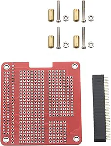 MOUDOAUER Multifunktionell 40-stifts GPIO förlängningskort gör-det-själv Proto hattskydd för