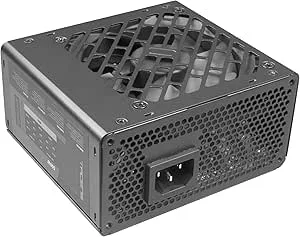 Tacens Anima APSIII500, strömförsörjning PC SFX 500W, SMD-teknik 85% brons 12V, ultratyst 9 cm fläkt, svart