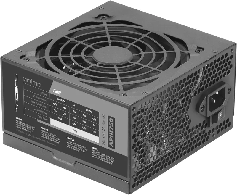 Tacens Anima APIII750 Strömförsörjning PC ATX 750W