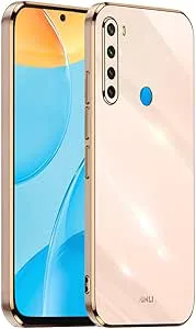 EASSGU [Galvaniserad ram fodral för Redmi Note 8T